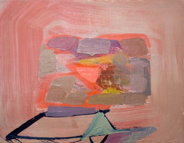 Diana Copperwhite, Minotaur, 2013, oil on canvas 35x45cm