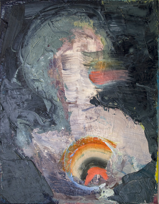 Diana Copperwhite, Solitaire, 2013, oil on canvas 35x45cm