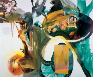 Albert Oehlen Piece 2003 oil on canvas