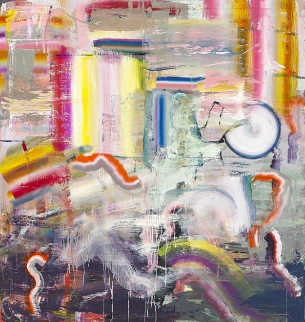 Diana Copperwhite, Atomic, 2014, oil on canvas. 180x175 cms